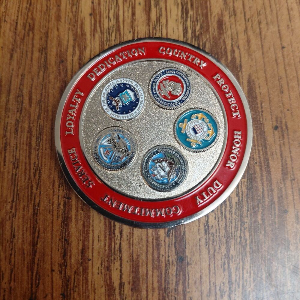 Vanguard US Military Challenge Coin University of Maryland